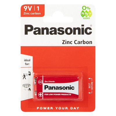 Baterie Panasonic 9V 6F22