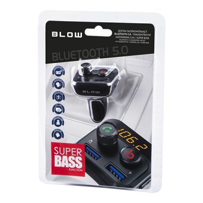 Modulator FM Blow Bluetooth cu incarcare 2x USB